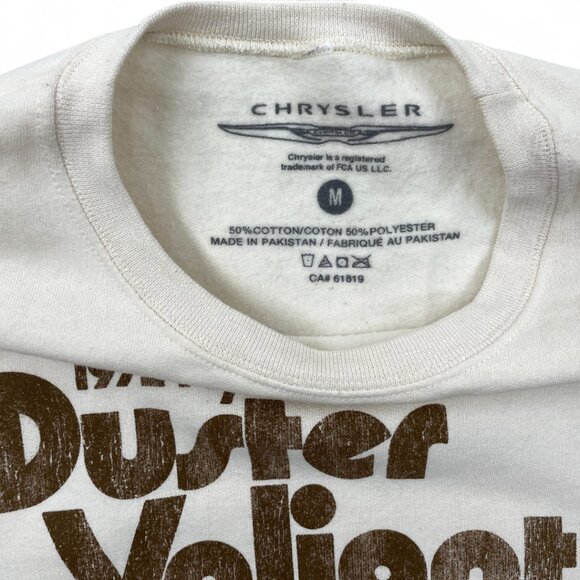 1972 Plymouth Duster Valiant Barracuda Chrysler Made Sweater Shirt Men's Medium - Picture 3 of 6